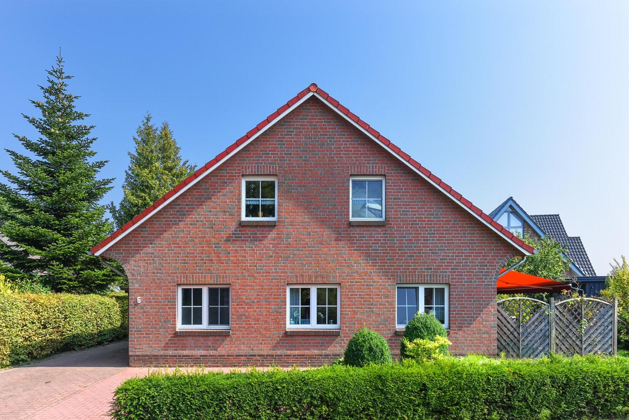 Jever-Ferienhaus Gartenblick Exterior foto